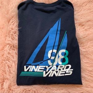 Vineyard Vines Sailboat ‘98 Long Sleeved Tee